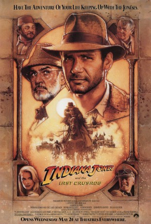 poster Indiana Jones and the Last Crusade
          (1989)
        
